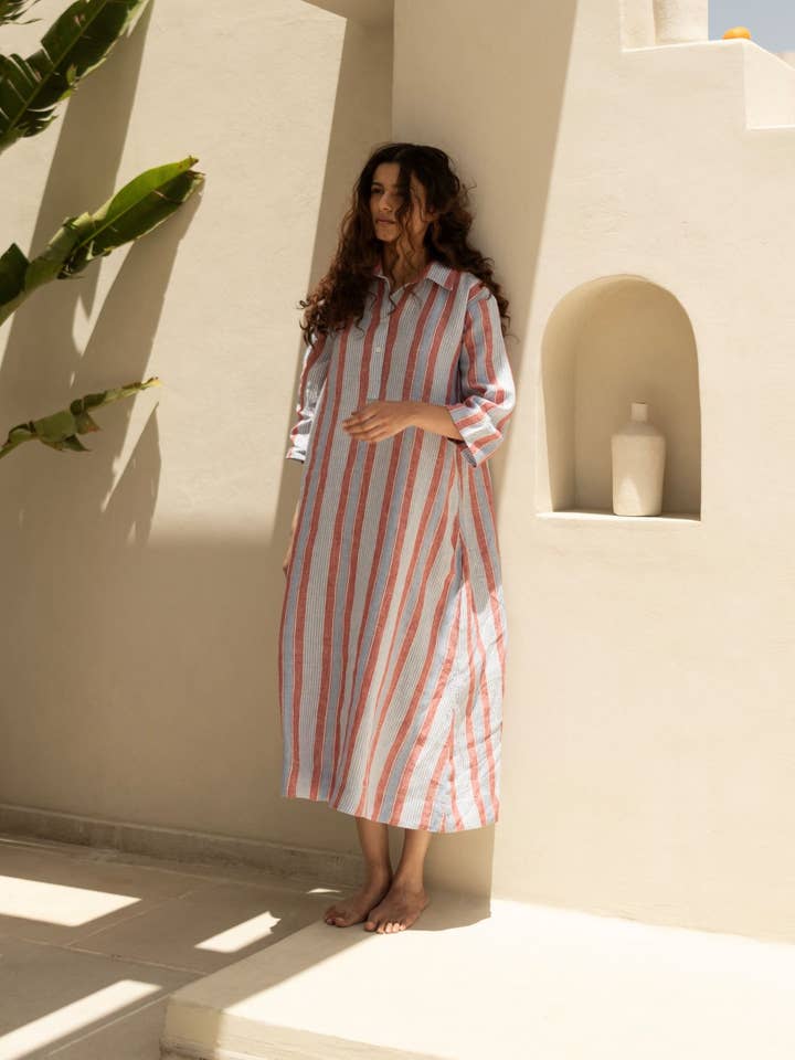 Live Linen Inc. - Wholesale Dress - Women's - Linen Vesper Dress