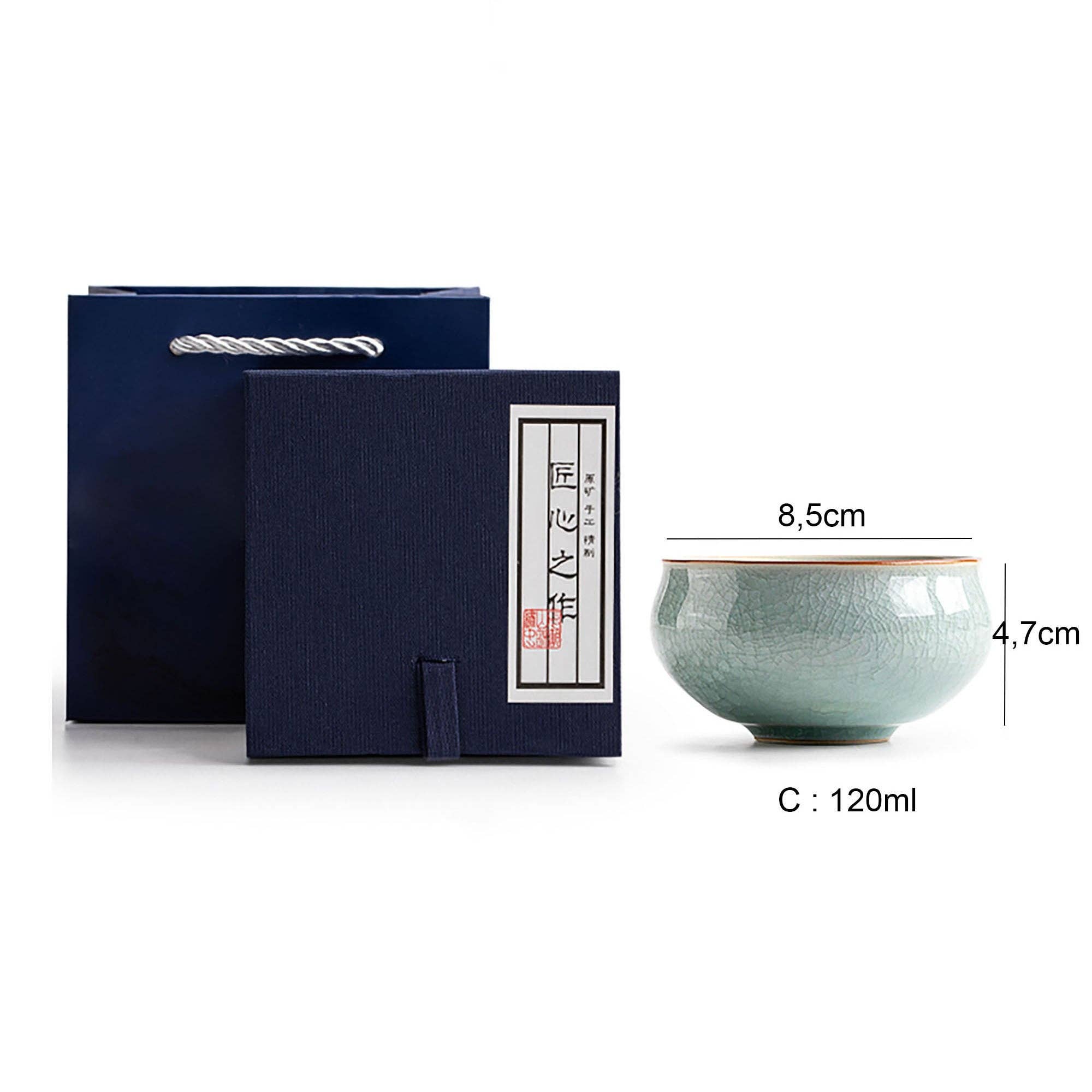 MinoCraft - Wholesale Theekopje - Ru celadon theekop meester7