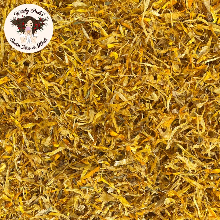Witchy Pooh's Exotic Teas & Herbs - Wholesale Loose tea - Witchy Pooh's Marigold Tea - Flower Petals, Calendula23
