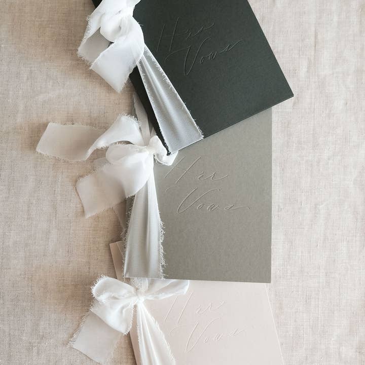 Emma Allen Design Studio - Wholesale Notebook - Letterpress Vow Books7