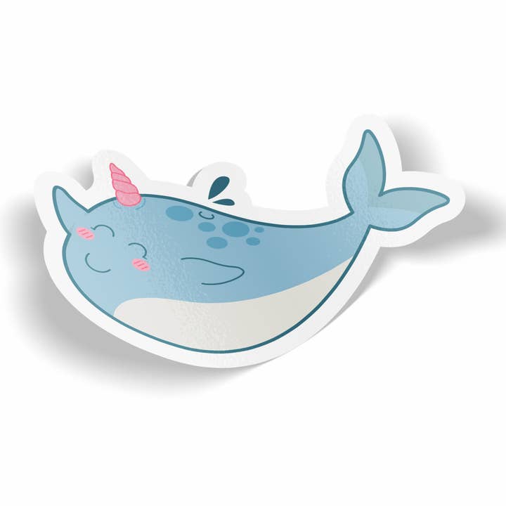 Narval klistermärke för wholesale av JE Creates