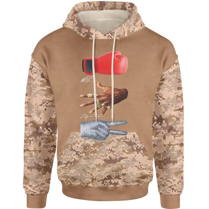 Expression Tees - Wholesale Hoodie - Unisex - Tyson Jordan Jackson Iconic Hands Adult Hoodie Sweatshirt10