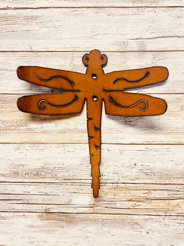 Dragonfly Wall Art Rustic Metal Southwest Small for wholesale by Universal Ironworks USA