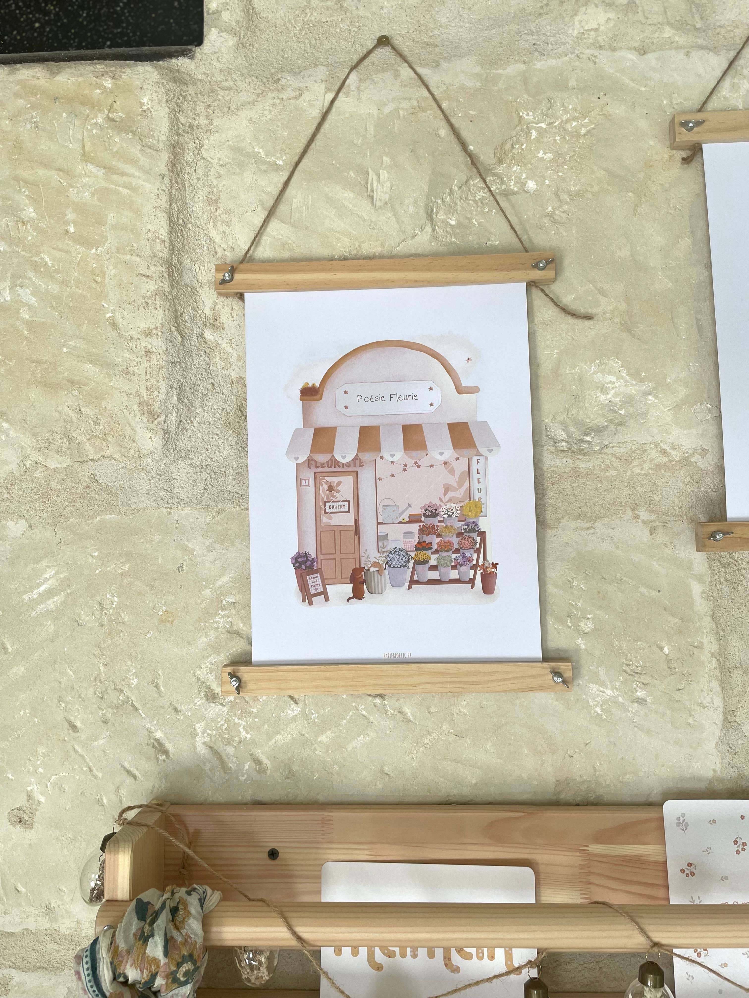 Papier Poetic – wholesale Poster – Poster "Hos floristen"1