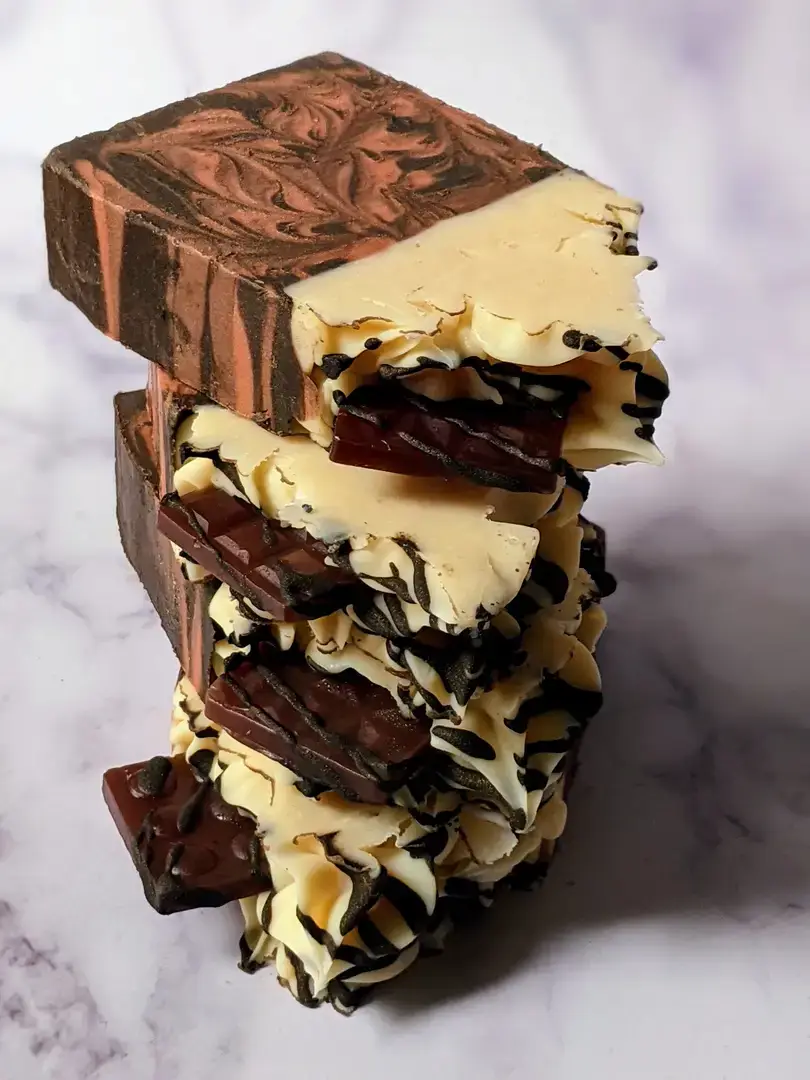 The Loopy Spoonie - Wholesale Bar Soap - Cup of Cocoa Frosted Bar Soap3