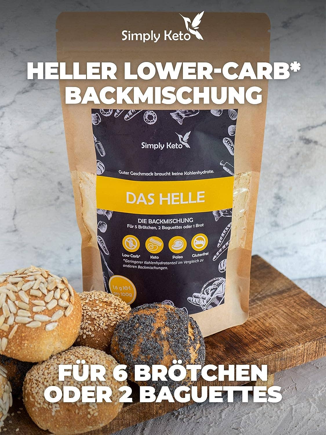Simply Keto – wholesale Brödmix – vegansk låg-carb brödblandning4