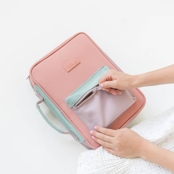 Ever, AJ - Wholesale Bible Cover - GIRL Kid Bible Case Color-block, A New Creation Bible Cover2