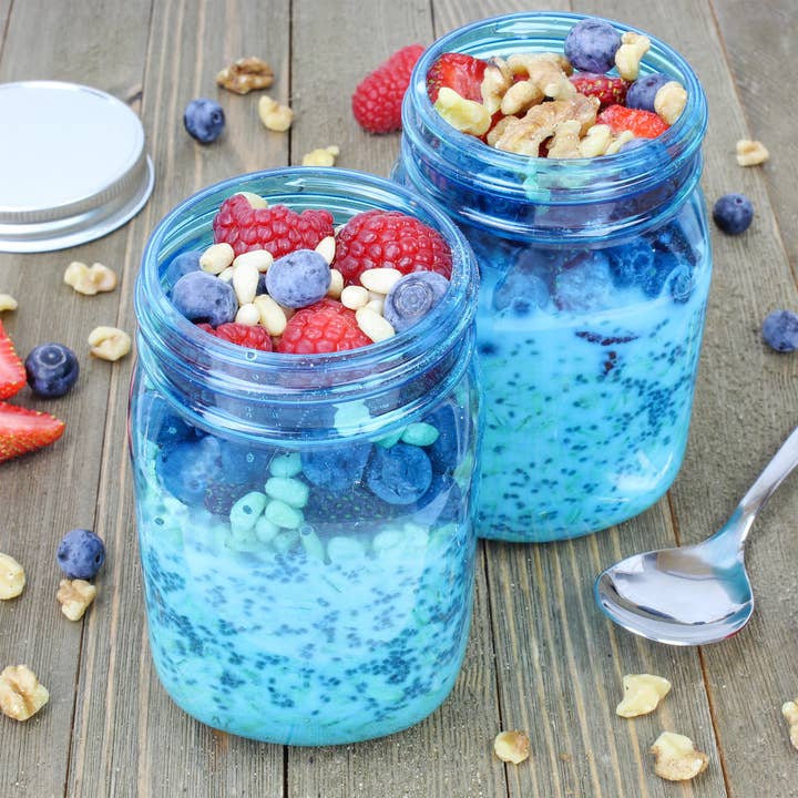 Kurated Korner - Wholesale Jar - Cornucopia 16oz Plastic Mason Jars with Metal Lids (8pk)5