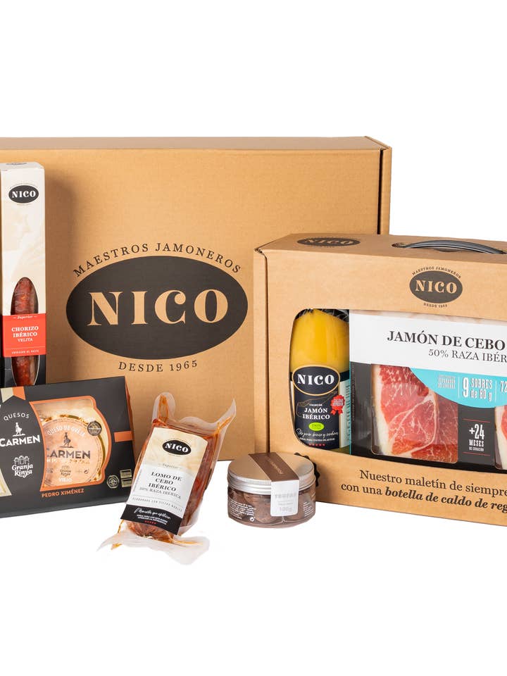 PACCHETTO IBERICO PREMIUM per la vendita all'ingrosso da parte di NICO JAMONES