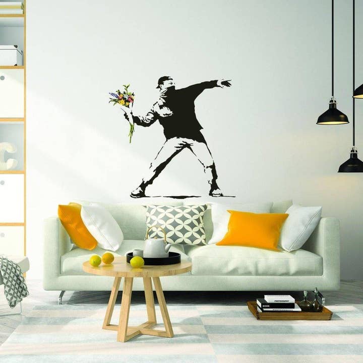 Autocollant mural en vinyle - design élégant et artistique pour la décoration intérieure pour la vente par Decords