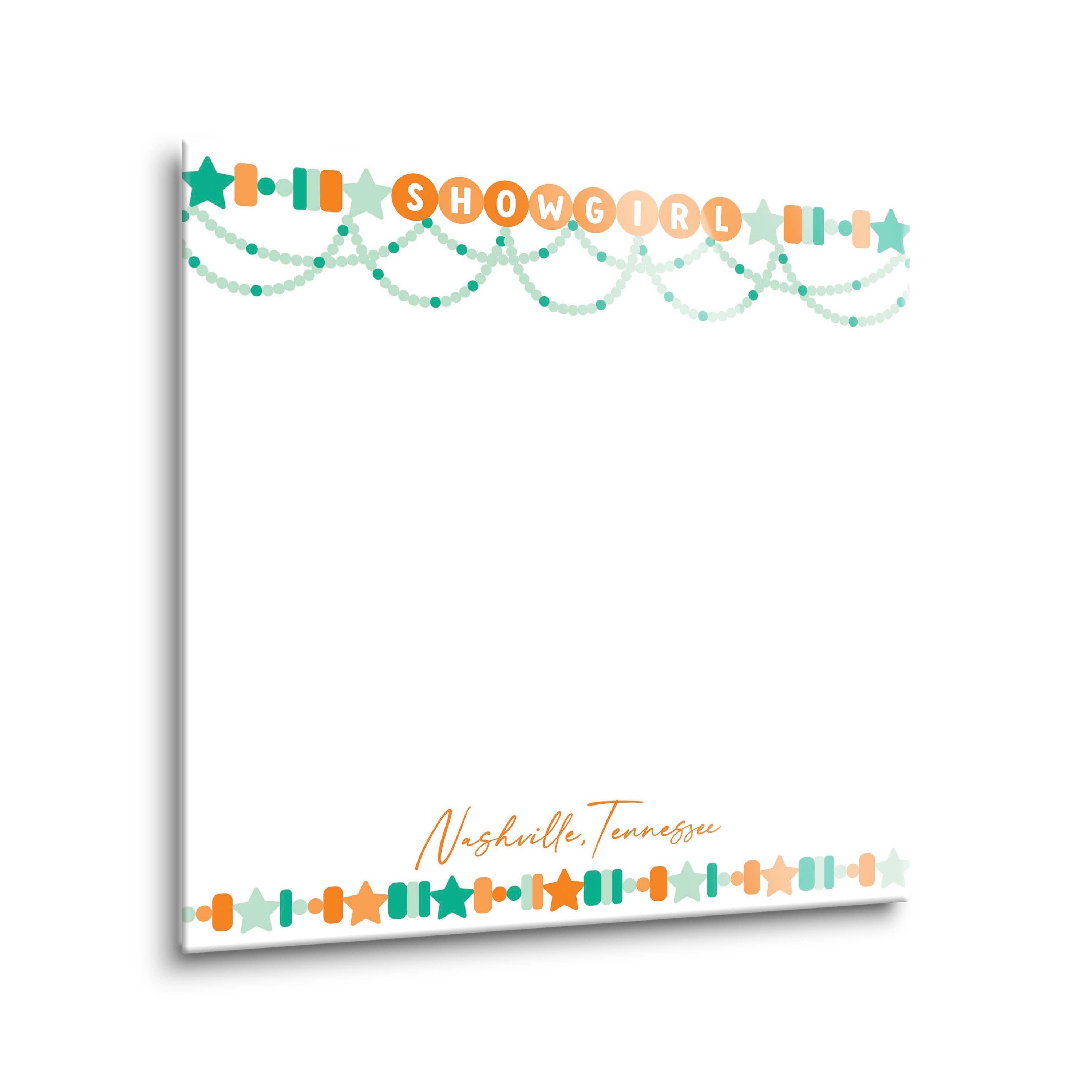 White 8x8 Glass Dry Erase-Love+Local Showgirl | Custom | City & State for wholesale on Faire1