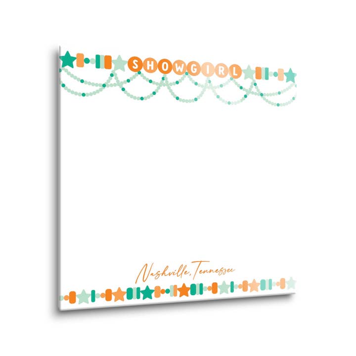 White 8x8 Glass Dry Erase-Love+Local Showgirl | Custom | City & State for wholesale on Faire1