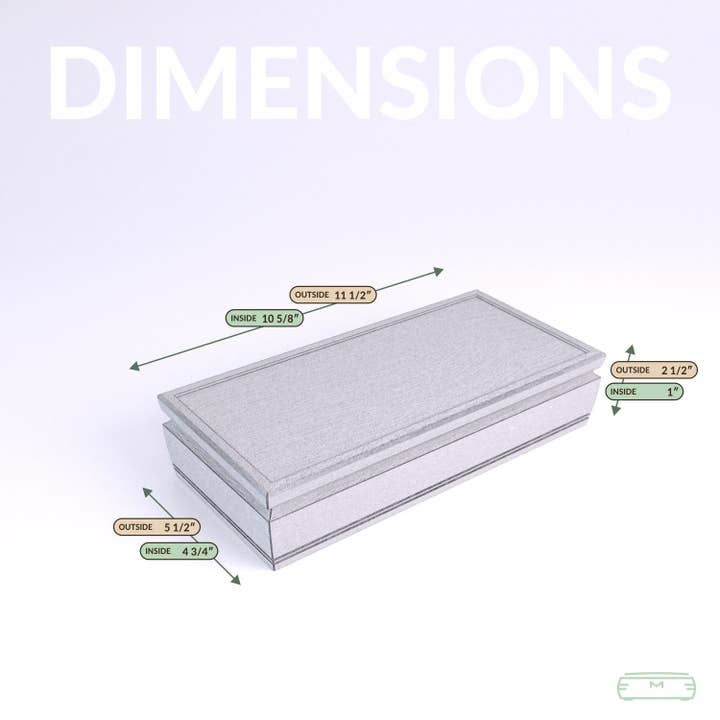 Mikutowski Woodworking - Vente Boîte/rangement à bijoux - Boîte à bijoux Sentinel - Valet de nuit en bois2