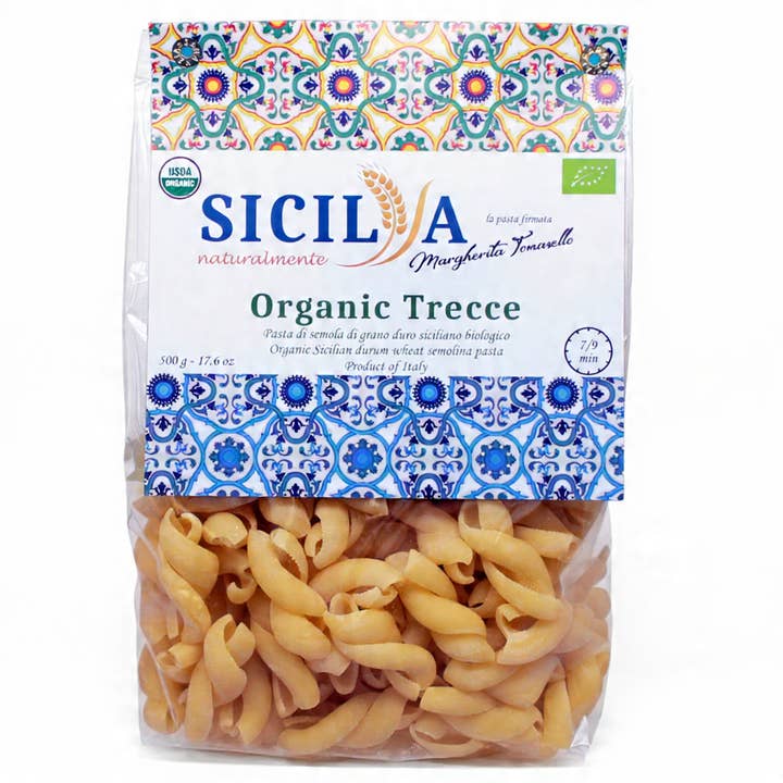 Pâtes Trecce BIO - Fabriqué en Italie (Sicile) pour la vente par Sicilia naturalmente