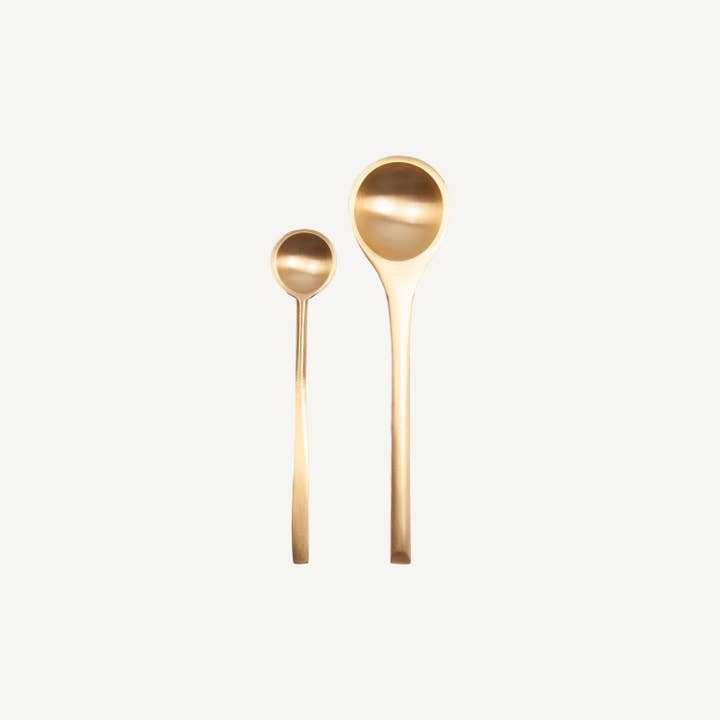 Civil Alchemy - Wholesale Serving utensil - Brass Spoon3