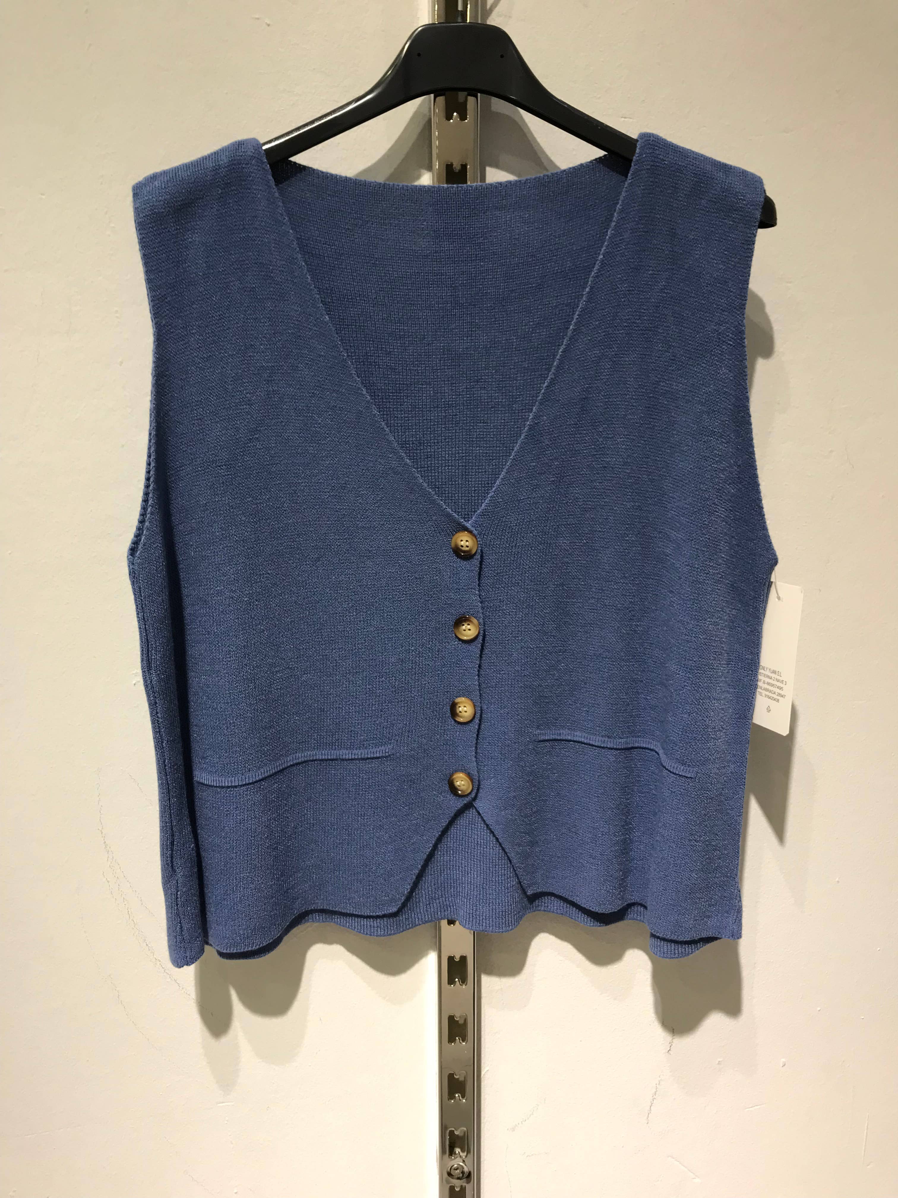 Only Yuan - Vente Gilet de tailleur – femme - Gilet en laine réf 86922