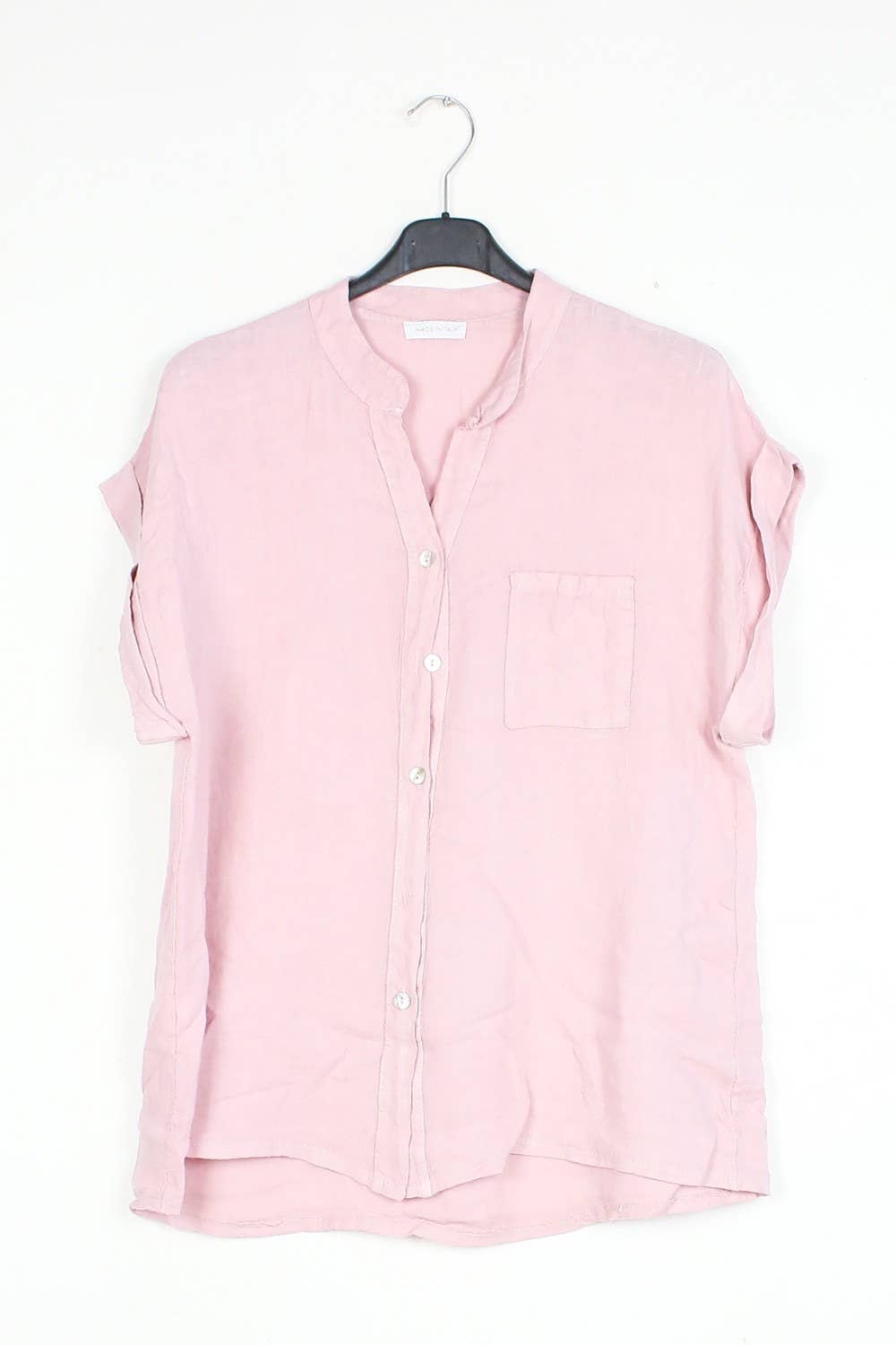 LÉA & LUC - Vente Chemise à col boutonné – femme - Chemise en 100% Lin REF.2065011