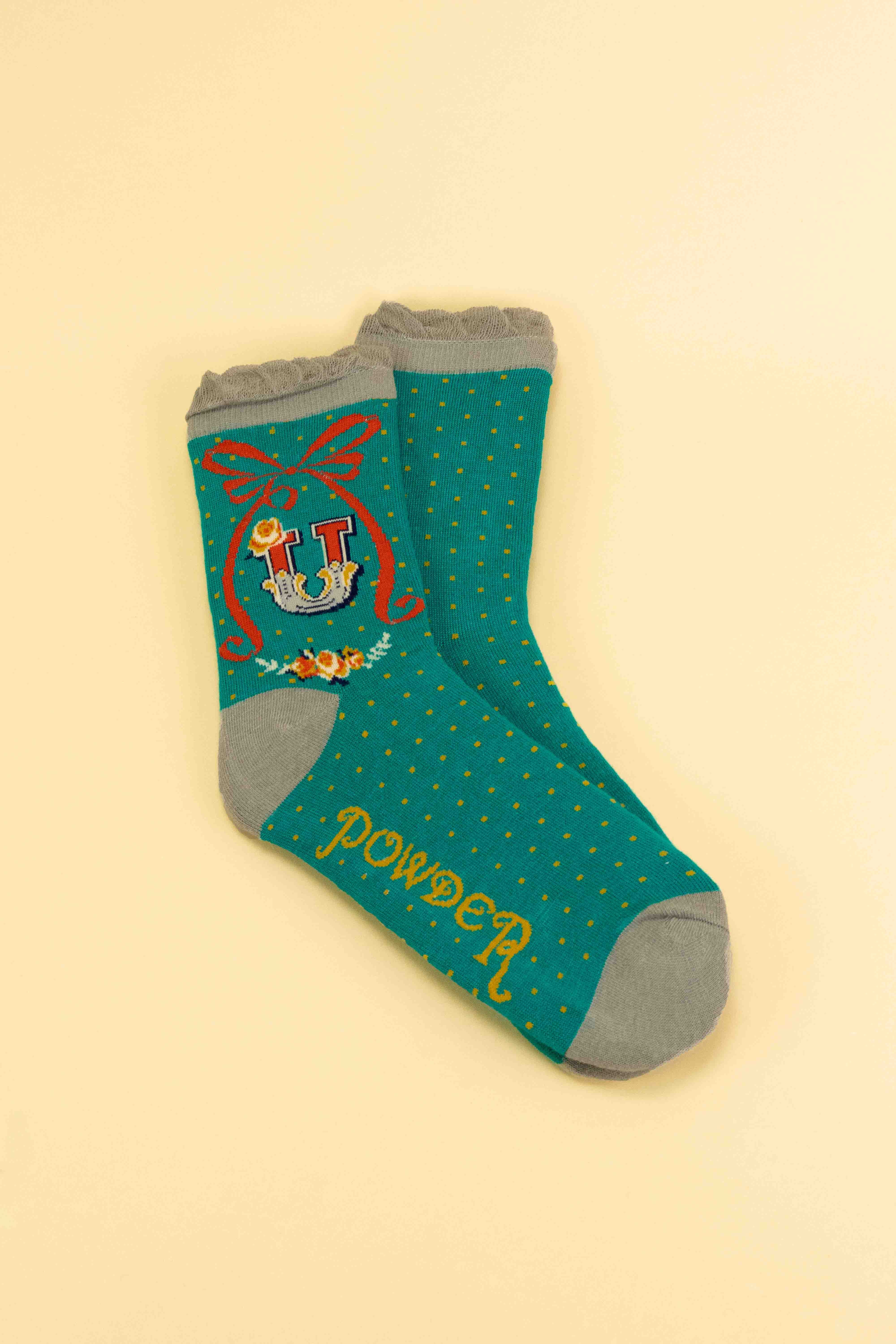 Powder Design - Europe - Wholesale Socks - Women's - Letter Ankle Socks66