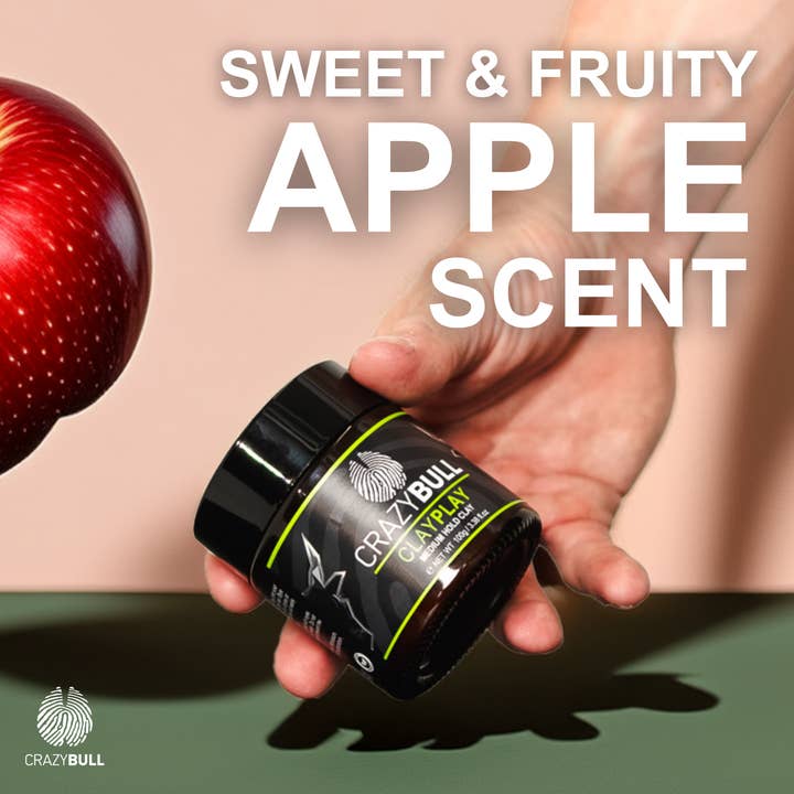 CRAZY BULL HAIR PRODUCTS - Vente Gel/mousse de coiffage - Crazy Bull Argile Coiffante Tenue Moyenne 6 Pack3