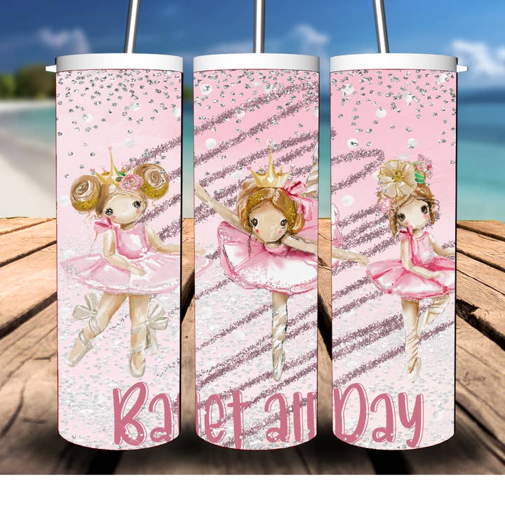 Balett hela dagen Tumbler för wholesale av Hello Sunshine Boutique