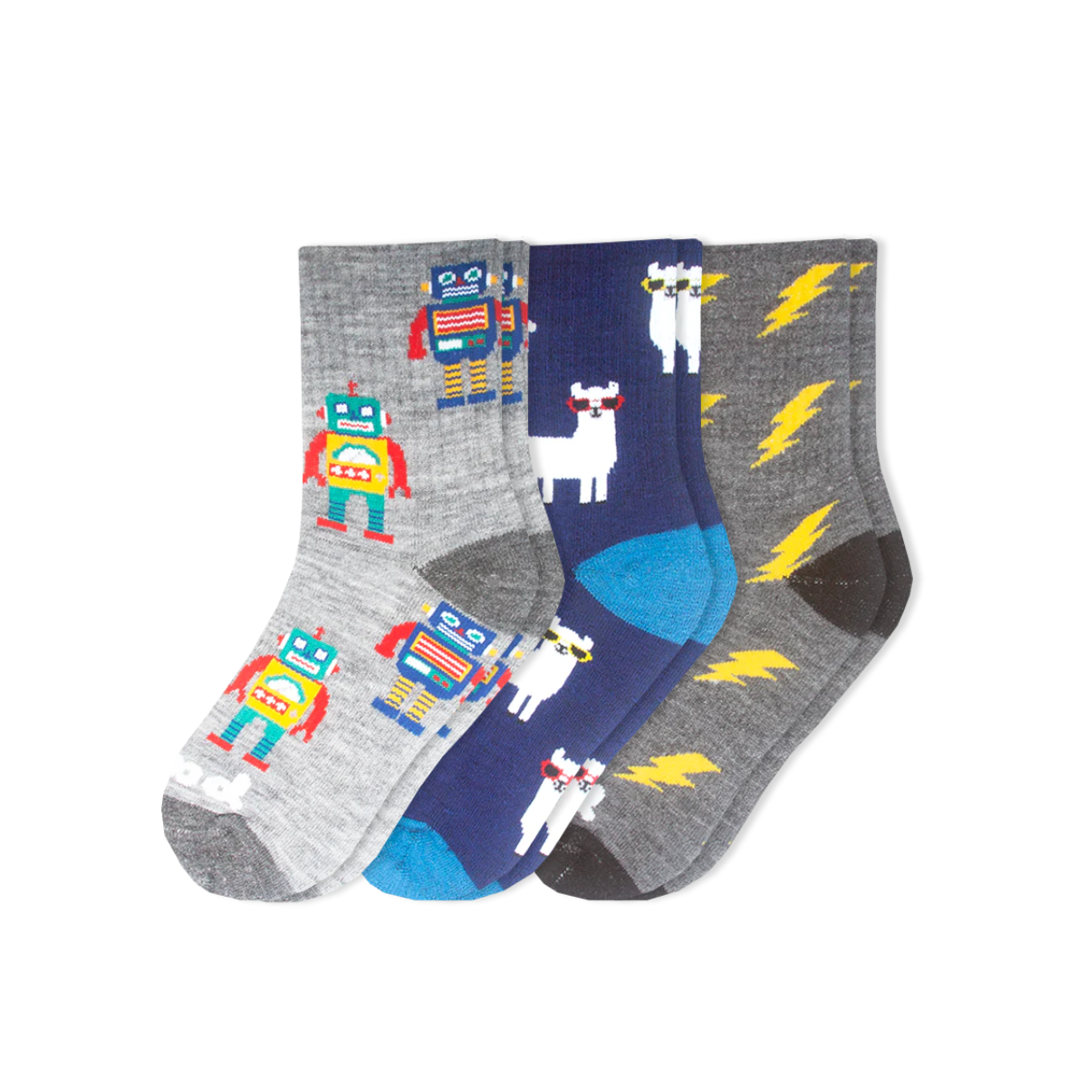 Pacas - Wholesale Socks - Kids - 3 Pack - Kids' Crew Pacas Socks18
