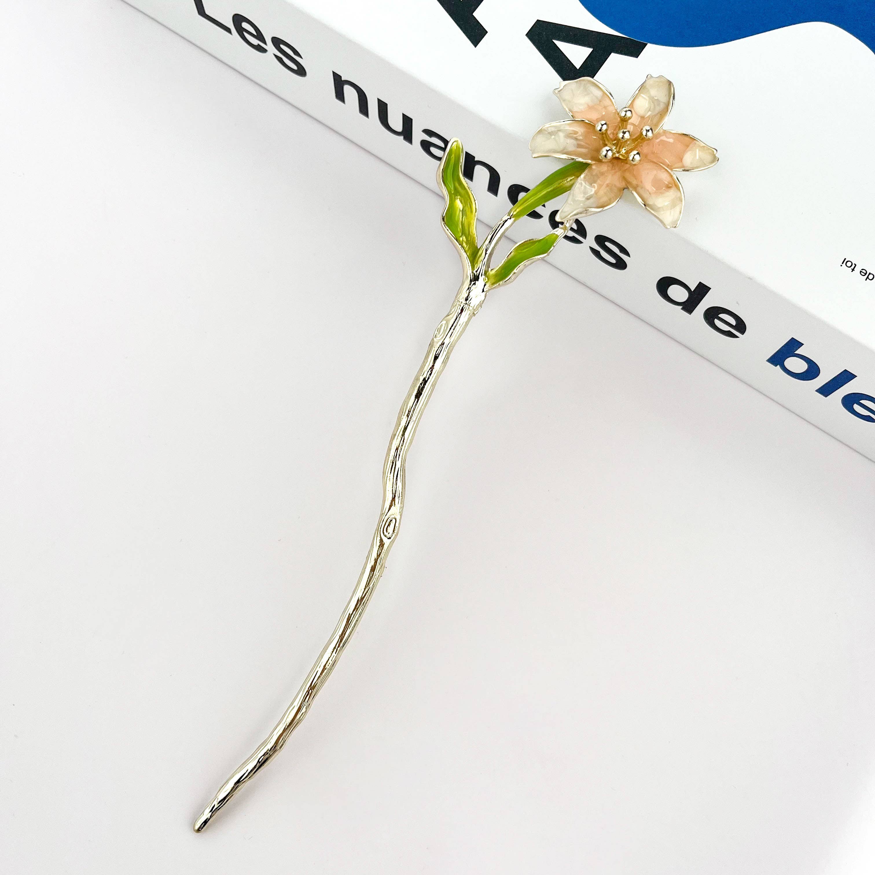TheDivaSoap - Wholesale Hair Pin - Lily Hairpin, Flower Hair Accessories1
