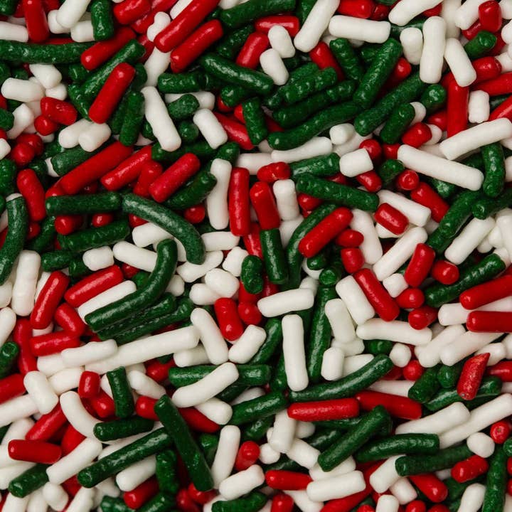 Wild Angel Treats, LLC - Wholesale Sprinkles - Sprinkles - Jimmies - Christmas Mix