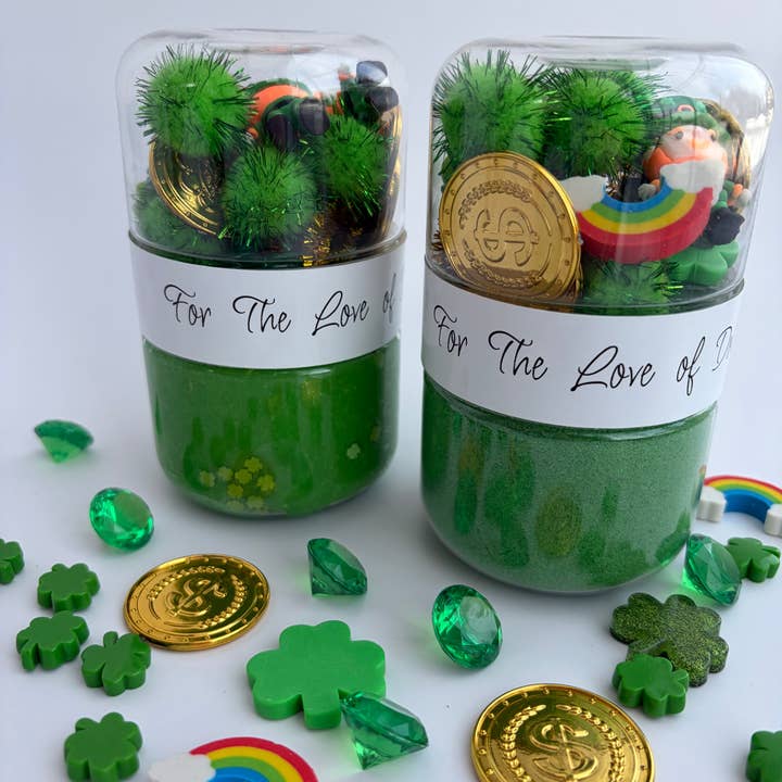 St Patricks Day Double Jar for wholesale by For the Love of Dough Co