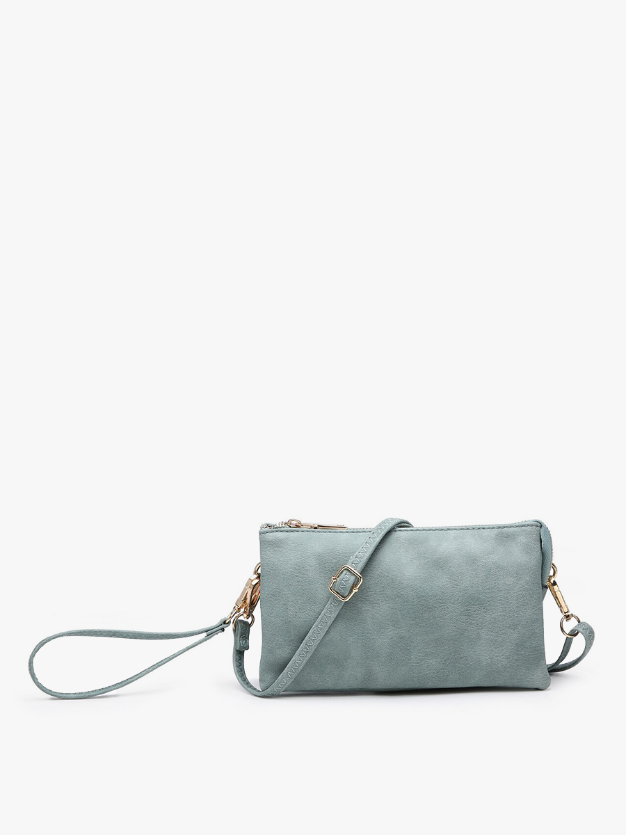 Jen & Co. - Wholesale Crossbody Bag - Women's - M013 Riley Monogrammable 3 Compartment Crossbody/Wristlet95