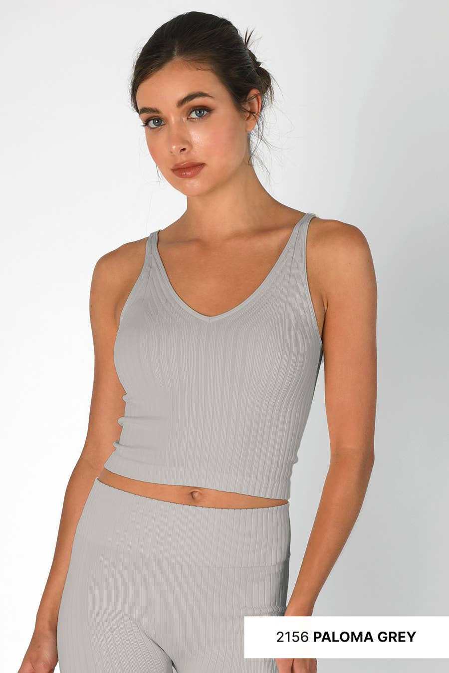 NIKIBIKI - Vendita all'ingrosso Canotta - Donna - NS8215 - Canotta a costine larghe8