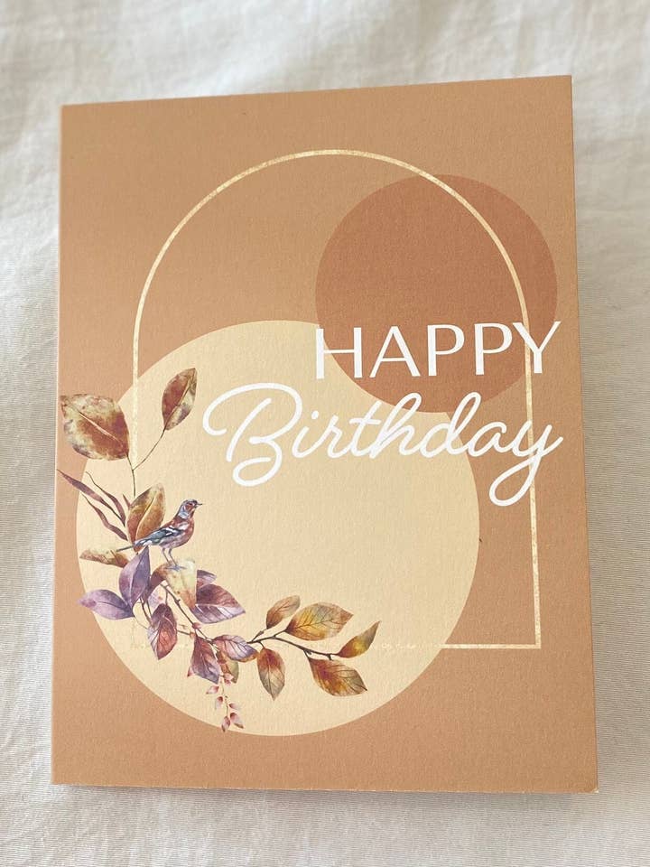 Söta höst födelsedagskort för wholesale av The Butter and Honey Co.