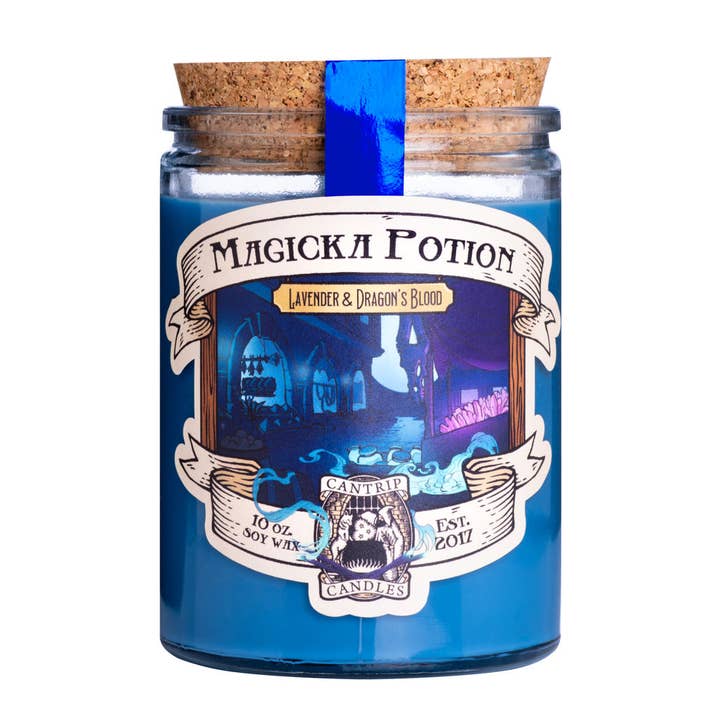Cantrip Candles - Wholesale Jar/Filled Candle - Magicka Potion 10 oz.