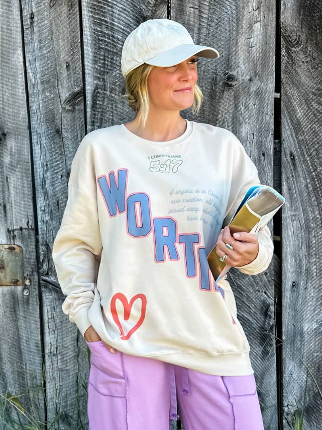 Worthy 5:17 Sweatshirt for wholesale by Worthy Wear