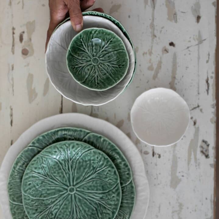 VAN VERRE - Wholesale Dinner Plate - CABBAGE DESSERT PLATE Ø20.5CM16