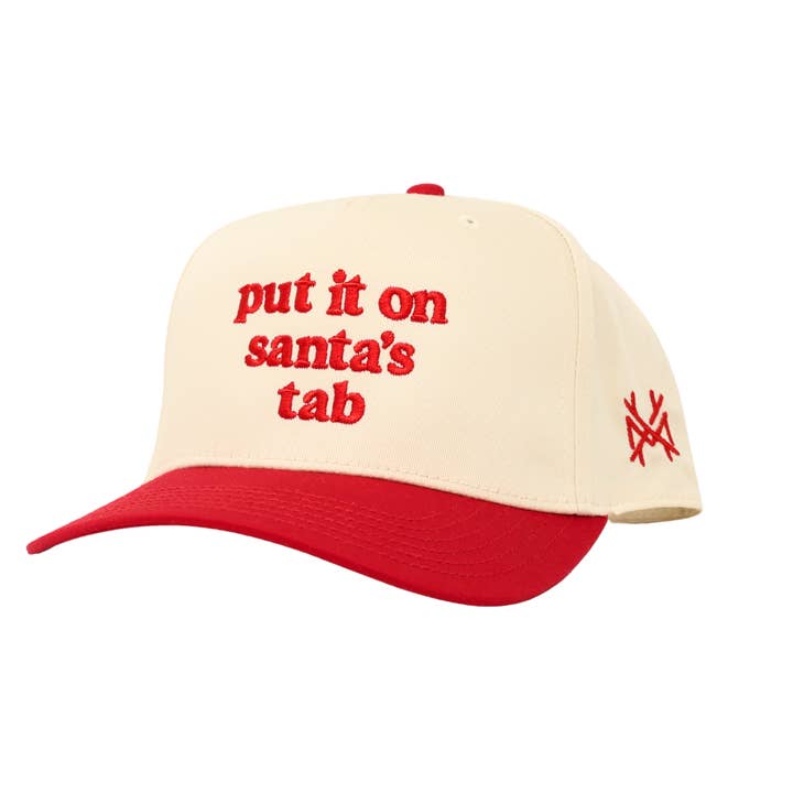 The Mad Hatter Co - Wholesale Trucker Hat - Unisex - Put it on Santa's Tab Christmas 2025 Trucker Hat
