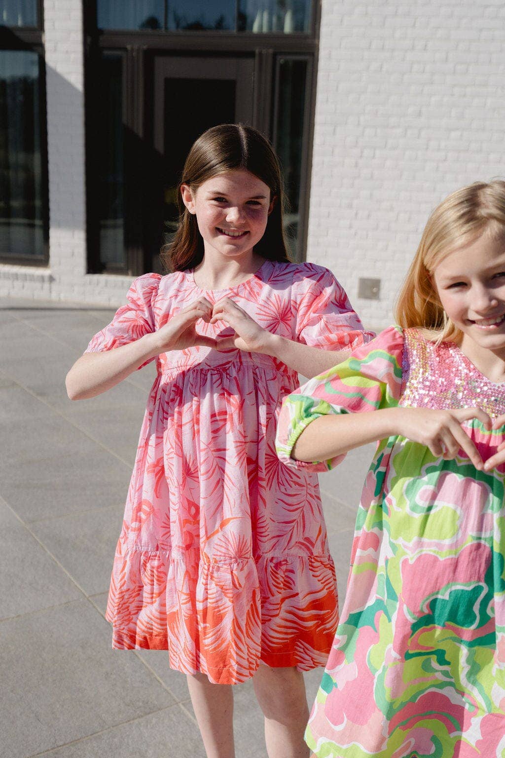 Briton Court - Wholesale Dress - Kids - Girls Sage Dress- Pink4