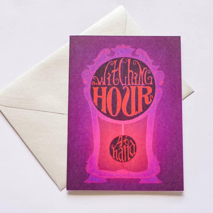 Normandie Illustration - Wholesale Everyday Greeting Card - Witching Hour1