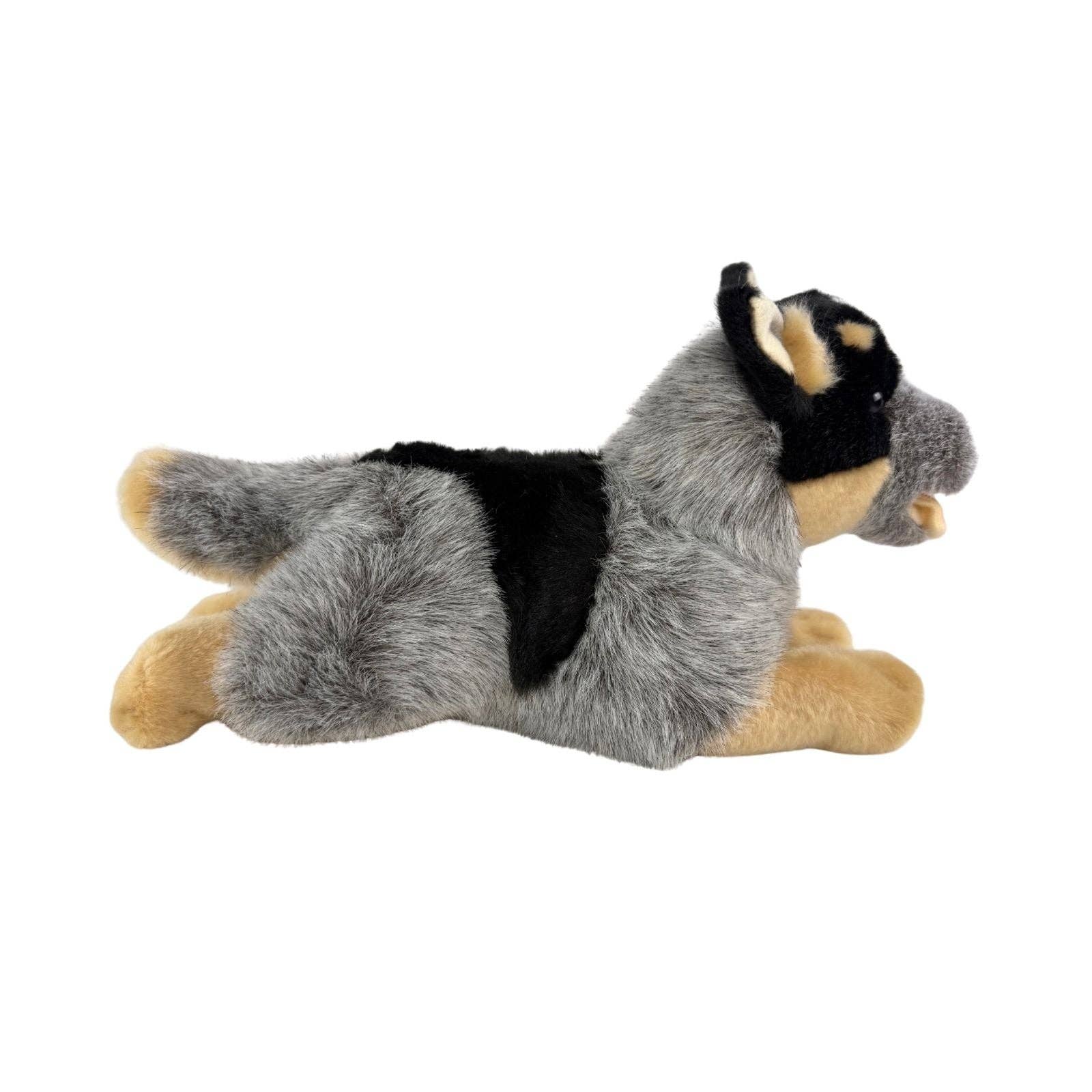 Bocchetta Plush Toys – Engroshandel Tøjdyr - Hund – Rusty - Kvæghund - 28 cm slasket6