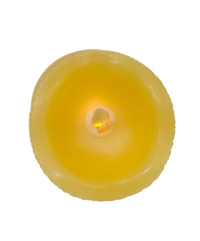 Kurt S. Adler, Inc. - Wholesale Flameless Candle - 4.25"BATTERY OPERATED LED HONEYCOMB CANDLE W/FLICKER6