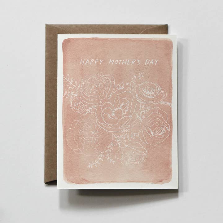 everglow handmade - Wholesale Mother's Day Card - Mother's Day Pink Mother's Day | Mother's Day Greeting Card
