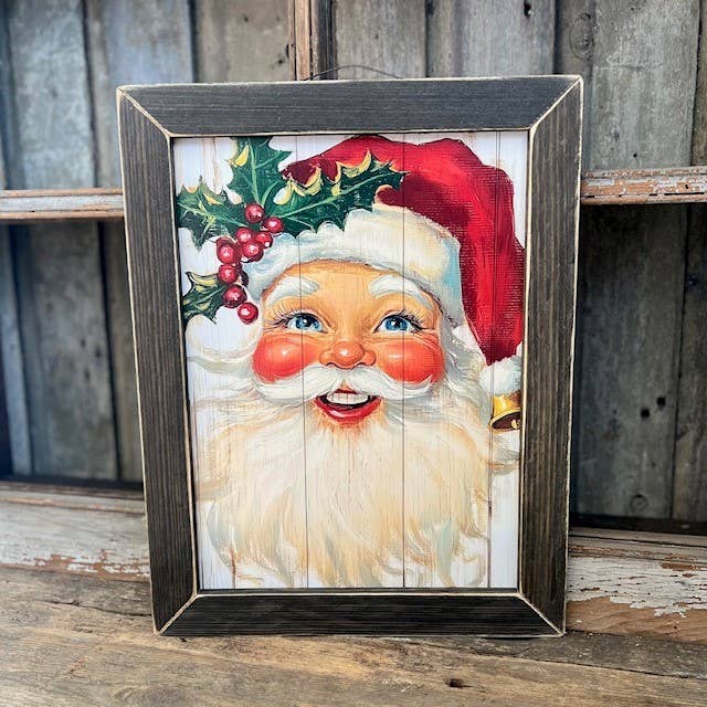 JanMichaels Art & Home – wholesale Väggskylt – HMK439L Retro Tomtemålning4