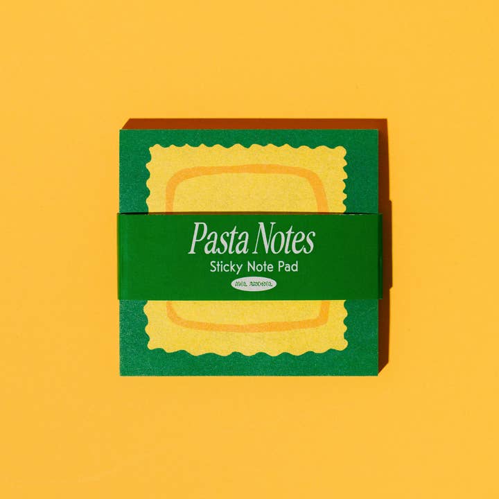 Mel Andrel - Wholesale Sticky Notes - Pasta Sticky Notes