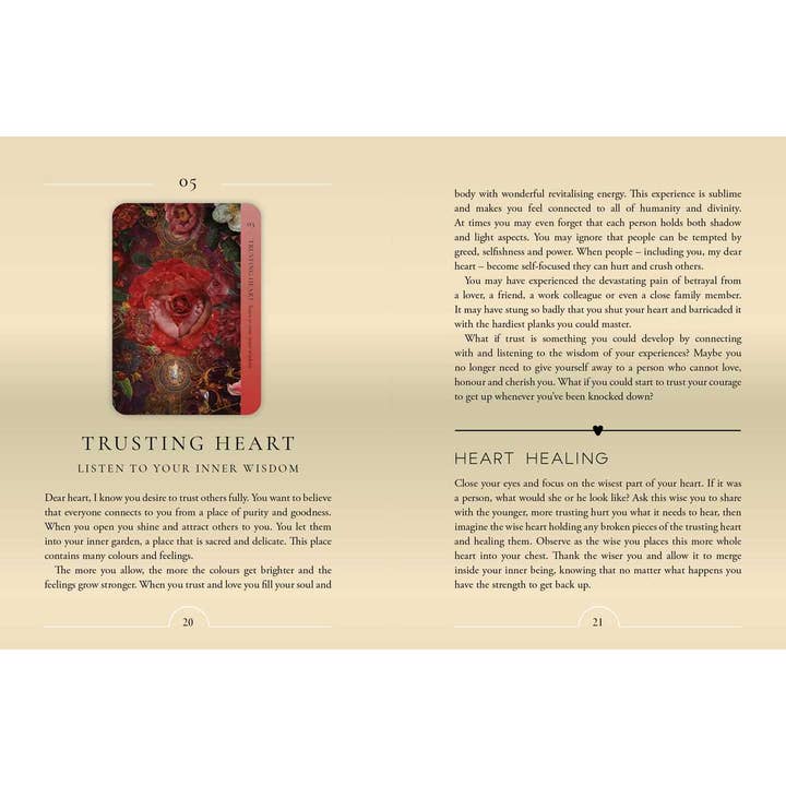 Simon & Schuster - Wholesale Tarot Cards - Healing Heart Oracle by Inna Segal