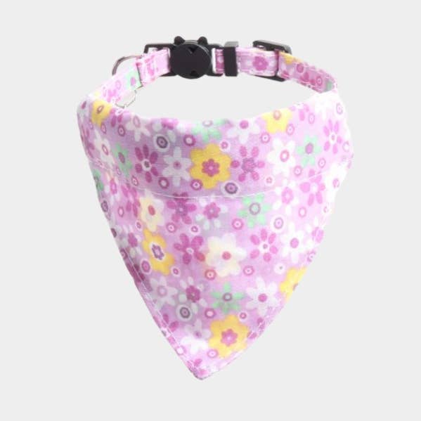 Halstuch mit Katzenhalsband - Flieder, für den Großhandel von Zacal Cat Collars