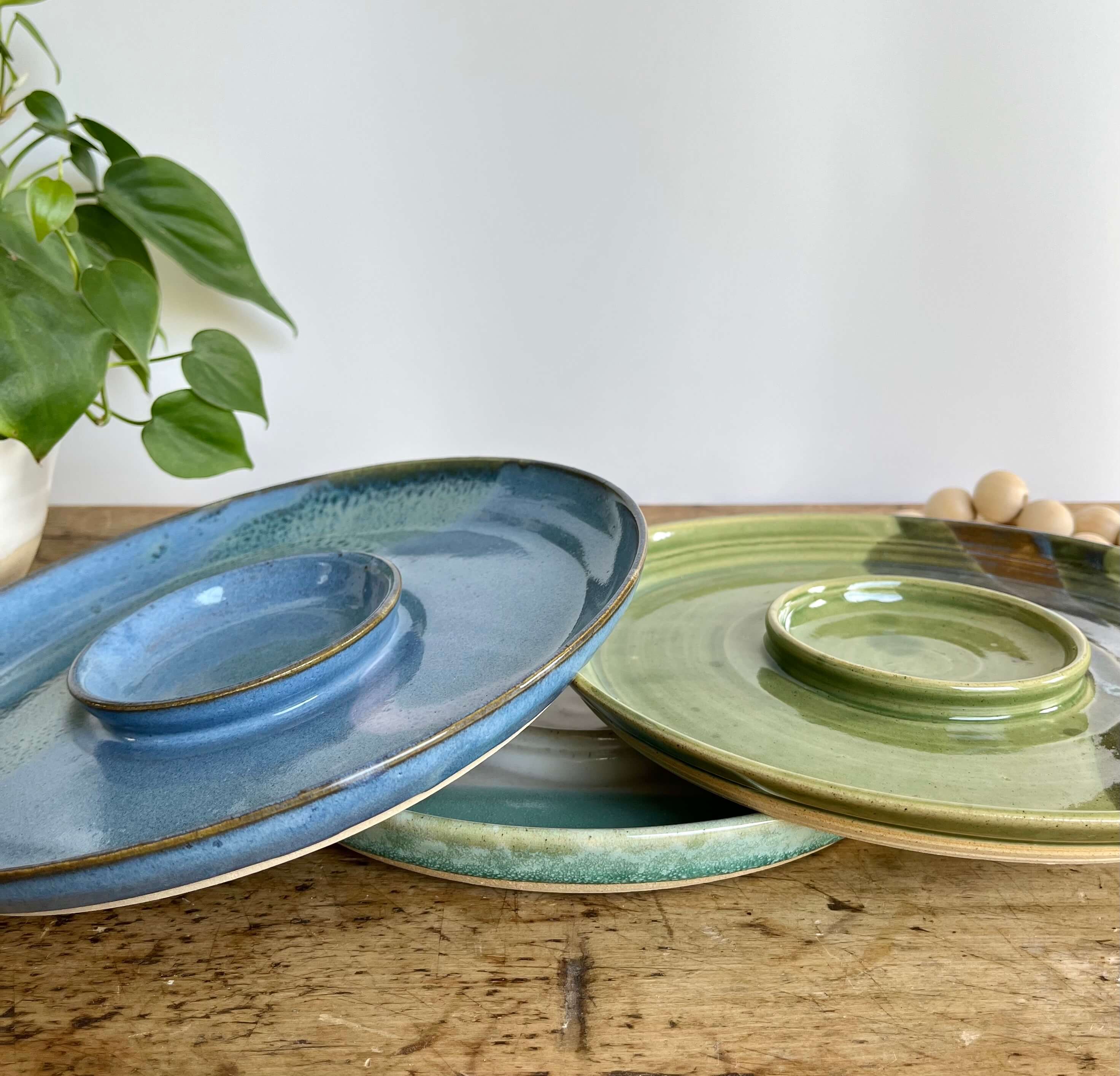 Coastal Clay Co. - Wholesale Platter - Bread and Oil Dipping Plate Platter6