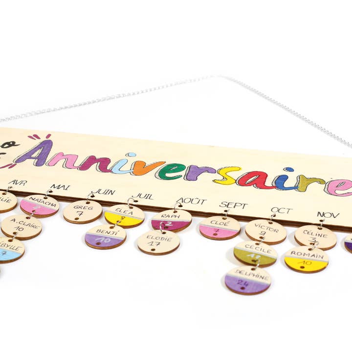 Graine Créative - Wholesale DIY Craft Kit - WOODEN BIRTHDAY CALENDAR 400x1204