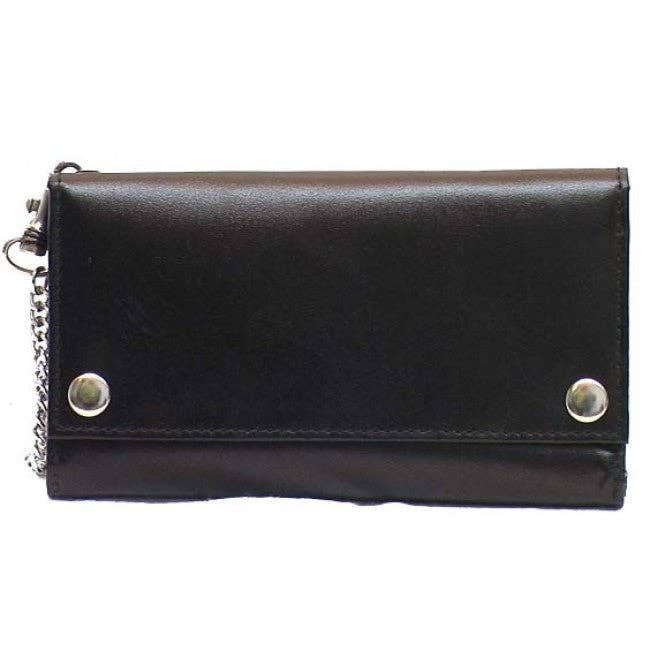 IGI CANADA - Vente Portefeuille – homme - Portefeuille à chaîne pour homme en cuir synthétique, tri-fold, style camionneur #47952