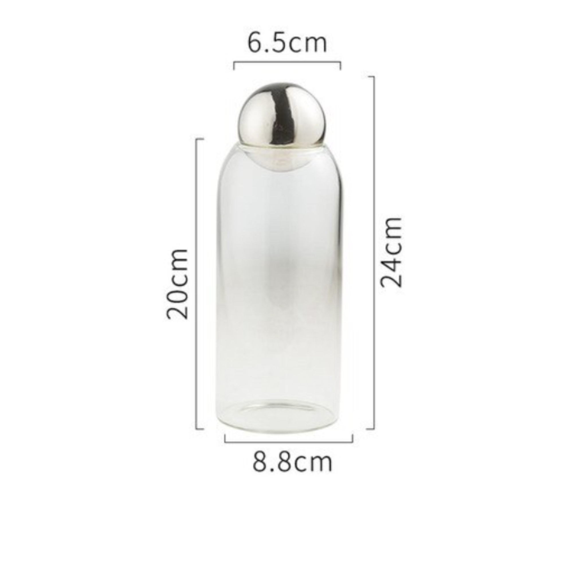 Homerely (We Cover All Import Duties) – wholesale Jar – Transparent Glass Sealed Jar5