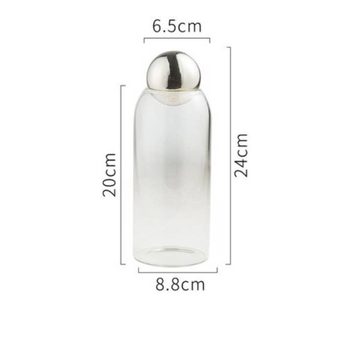 Homerely (We Cover All Import Duties) - Wholesale Jar - Transparent Glass Sealed Jar5