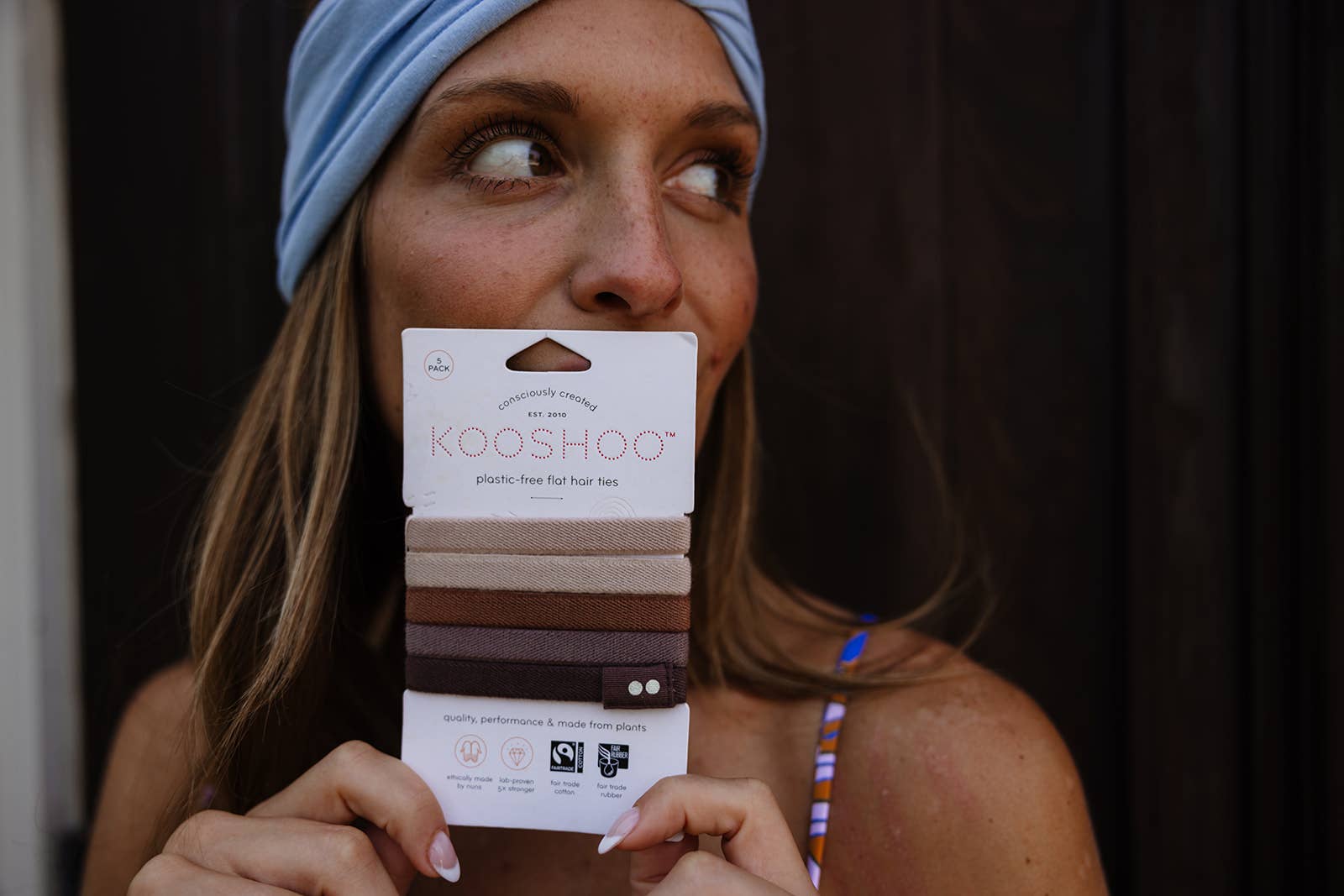 KOOSHOO - Wholesale Hair tie - Plastic-free Biodegradable Hair Ties - Earth Tints1